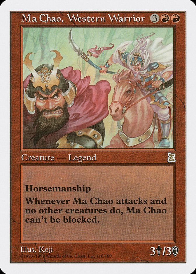 Ma Chao, Western Warrior [Portal Three Kingdoms] | Anubis Games and Hobby