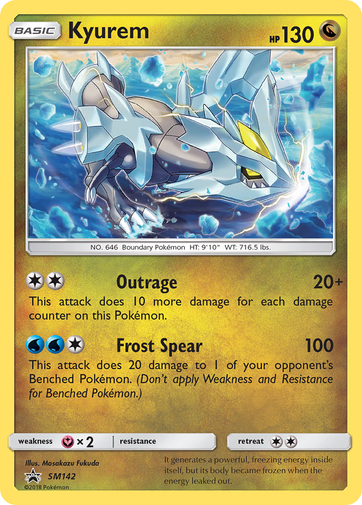 Kyurem (SM142) [Sun & Moon: Black Star Promos] | Anubis Games and Hobby