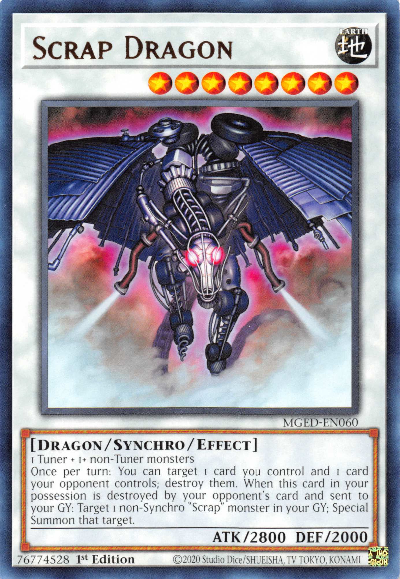 Scrap Dragon [MGED-EN060] Rare | Anubis Games and Hobby