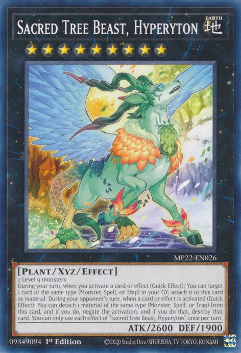 Sacred Tree Beast, Hyperyton [MP22-EN026] Common | Anubis Games and Hobby