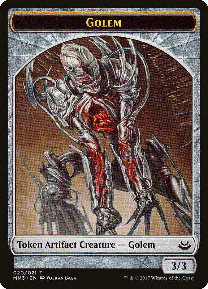 Golem Token [Modern Masters 2017 Tokens] | Anubis Games and Hobby