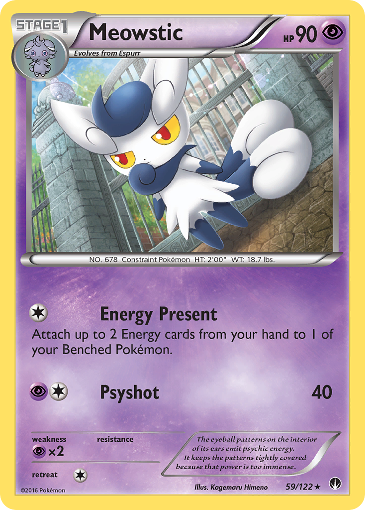 Meowstic (59/122) [XY: BREAKpoint] | Anubis Games and Hobby