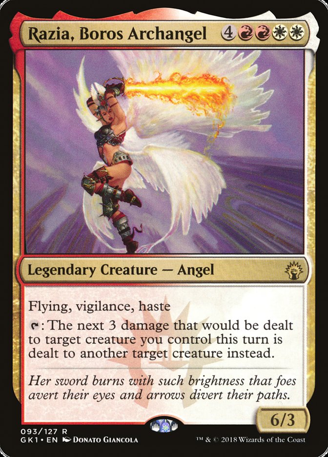 Razia, Boros Archangel [Guilds of Ravnica Guild Kit] | Anubis Games and Hobby