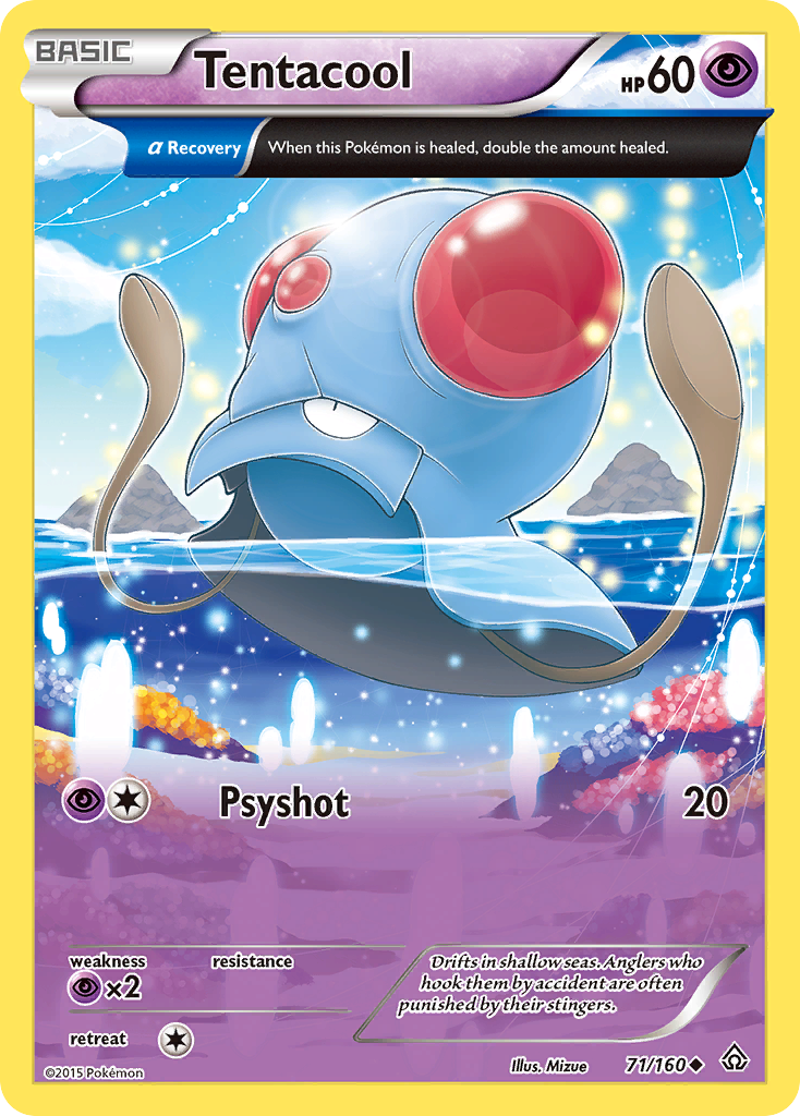 Tentacool (71/160) [XY: Primal Clash] | Anubis Games and Hobby