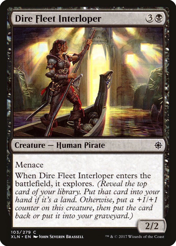 Dire Fleet Interloper [Ixalan] | Anubis Games and Hobby