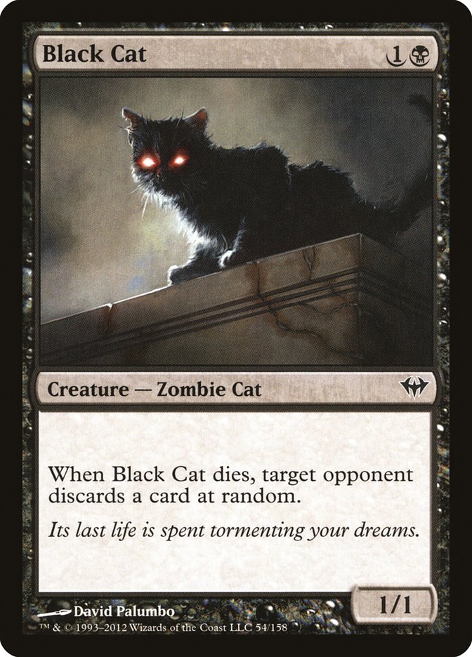 Black Cat [Dark Ascension] | Anubis Games and Hobby
