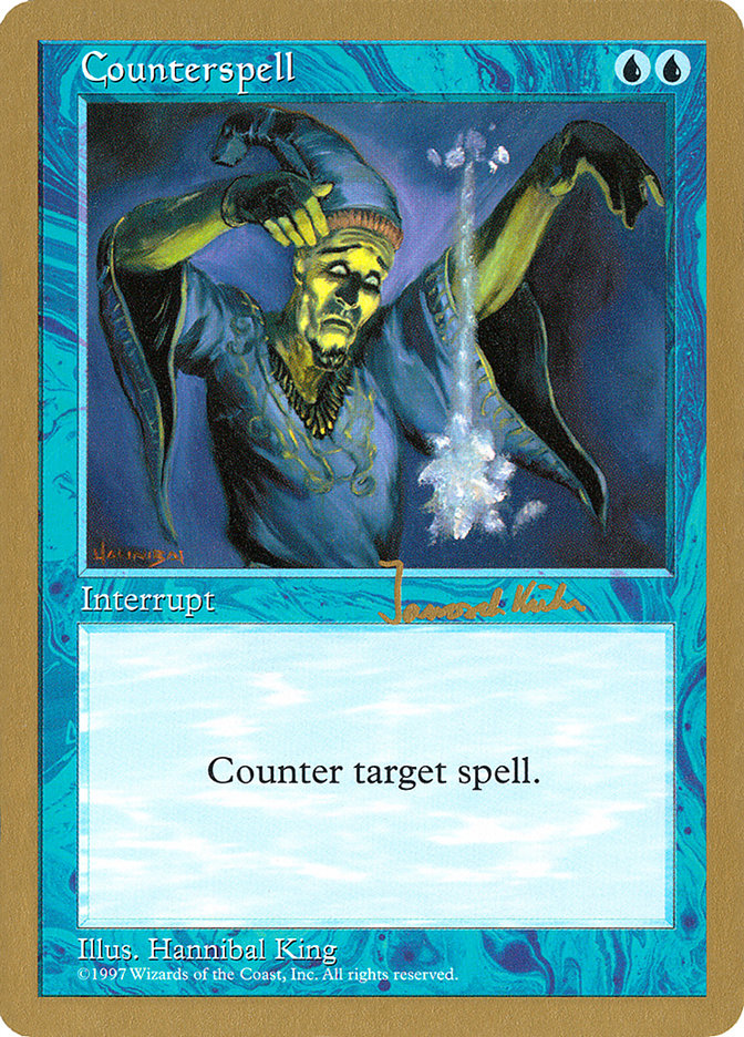 Counterspell (Janosch Kuhn) [World Championship Decks 1997] | Anubis Games and Hobby