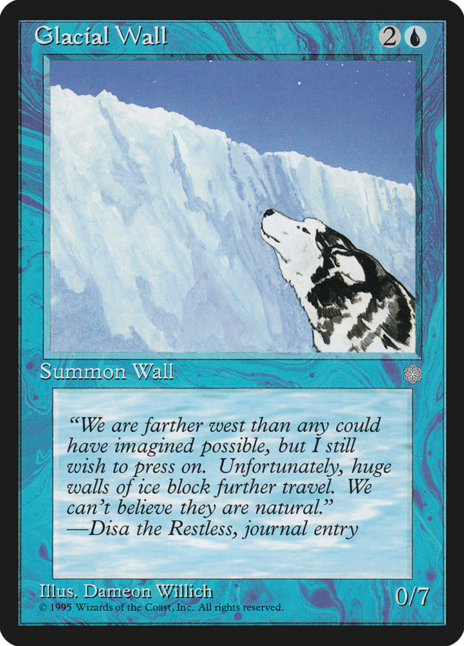 Glacial Wall [Ice Age] | Anubis Games and Hobby