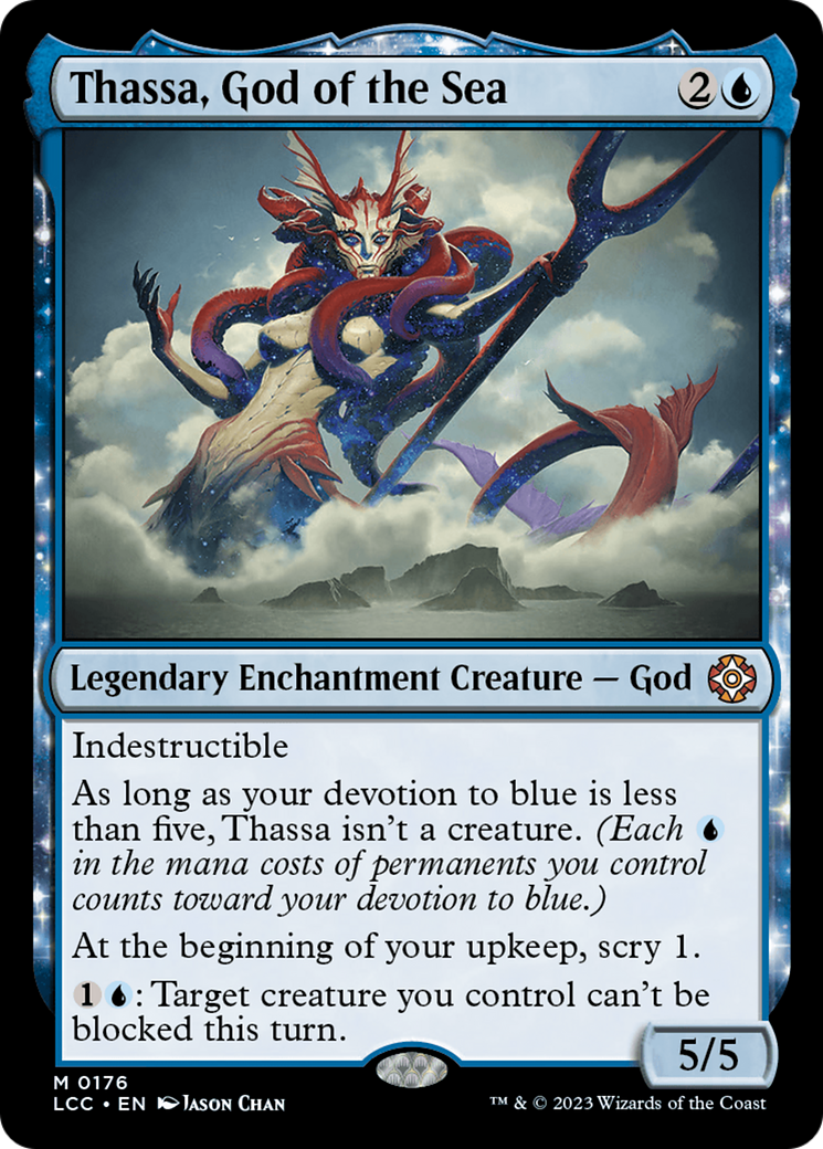 Thassa, God of the Sea [The Lost Caverns of Ixalan Commander] | Anubis Games and Hobby