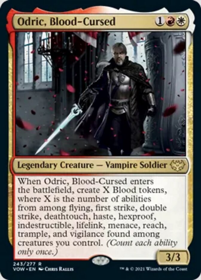 Odric, Blood-Cursed [Innistrad: Crimson Vow] | Anubis Games and Hobby