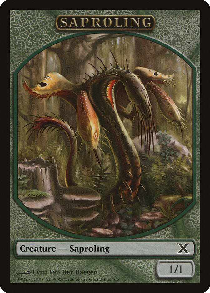 Saproling Token [Tenth Edition Tokens] | Anubis Games and Hobby