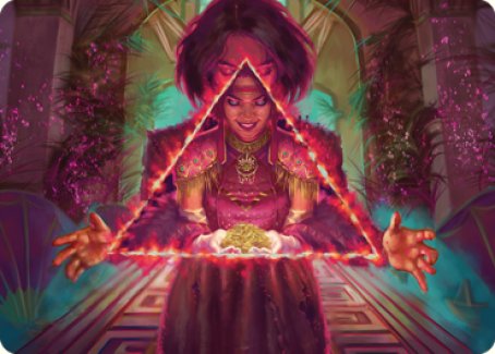 Seize the Spotlight Art Card [Streets of New Capenna Art Series] | Anubis Games and Hobby