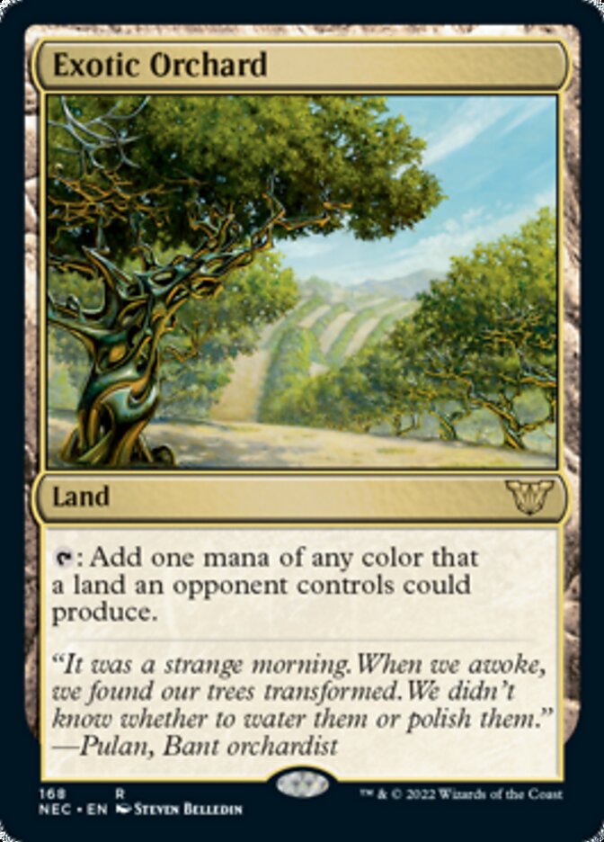 Exotic Orchard [Kamigawa: Neon Dynasty Commander] | Anubis Games and Hobby