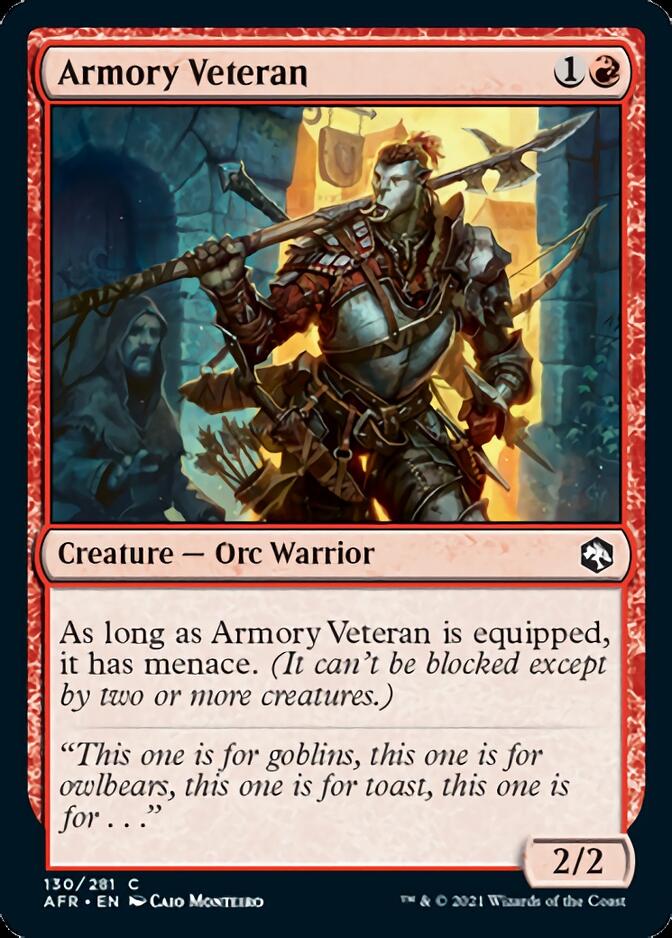 Armory Veteran [Dungeons & Dragons: Adventures in the Forgotten Realms] | Anubis Games and Hobby