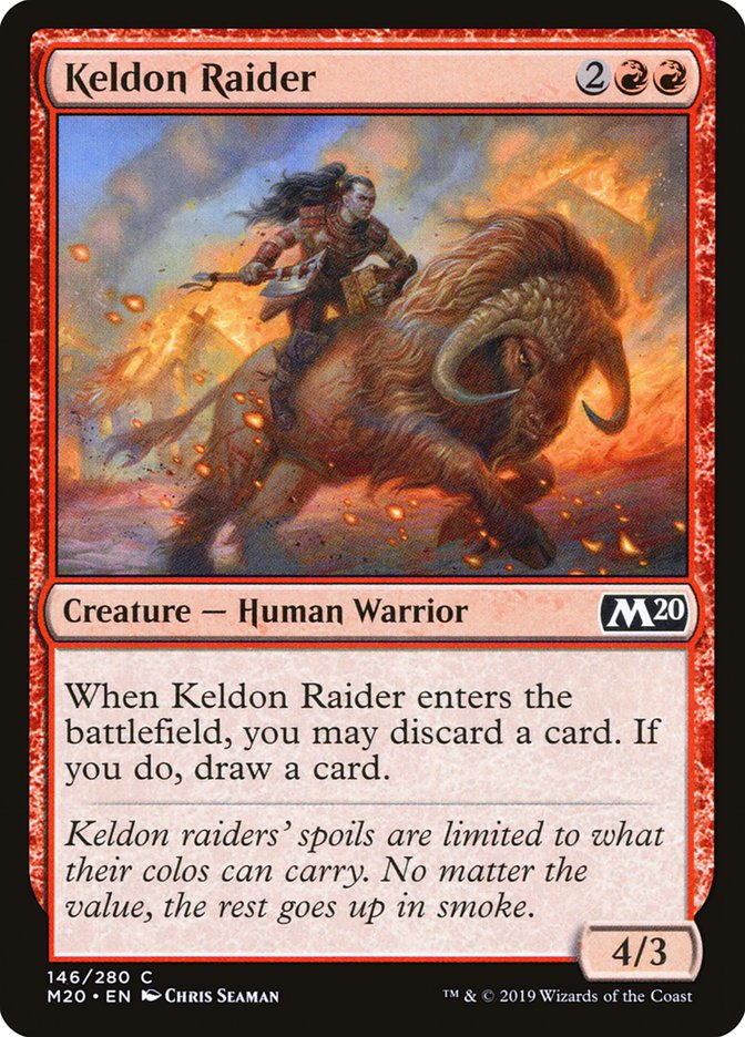 Keldon Raider [Core Set 2020] | Anubis Games and Hobby