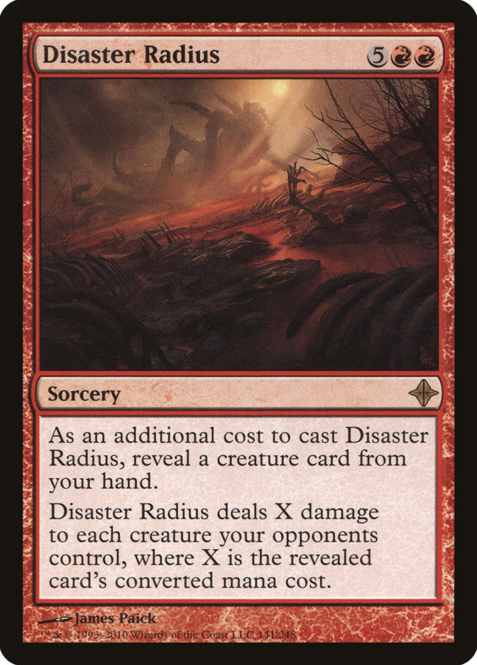 Disaster Radius [Rise of the Eldrazi] | Anubis Games and Hobby
