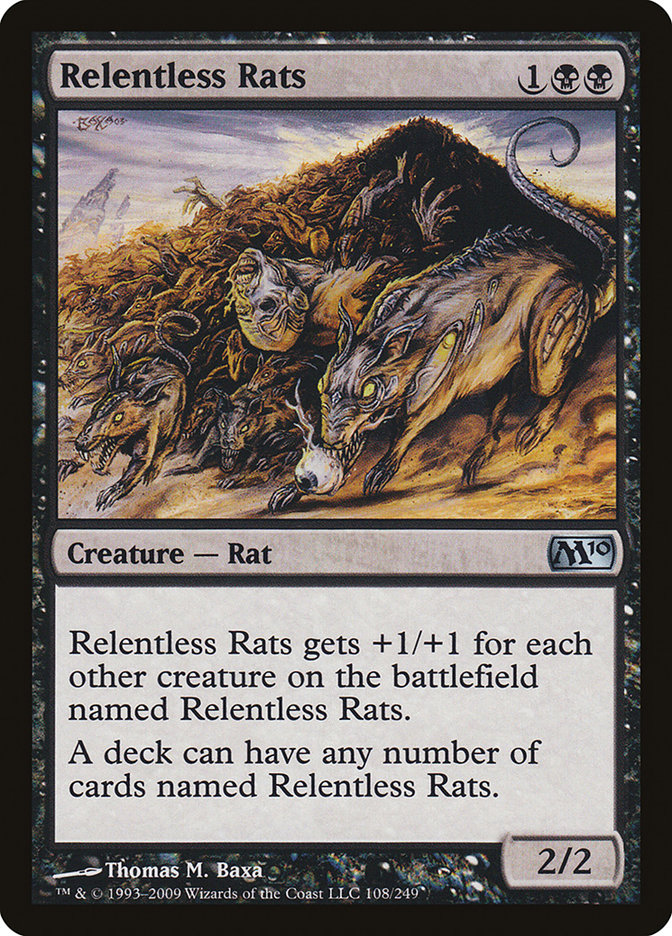 Relentless Rats [Magic 2010] | Anubis Games and Hobby