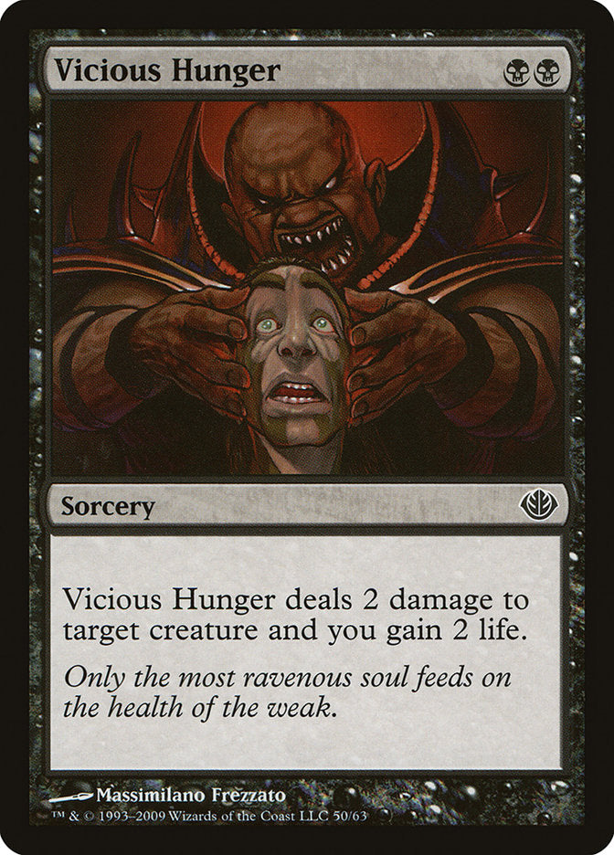 Vicious Hunger [Duel Decks: Garruk vs. Liliana] | Anubis Games and Hobby