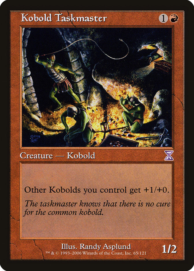 Kobold Taskmaster [Time Spiral Timeshifted] | Anubis Games and Hobby