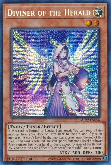 Diviner of the Herald [MP22-EN056] Prismatic Secret Rare | Anubis Games and Hobby