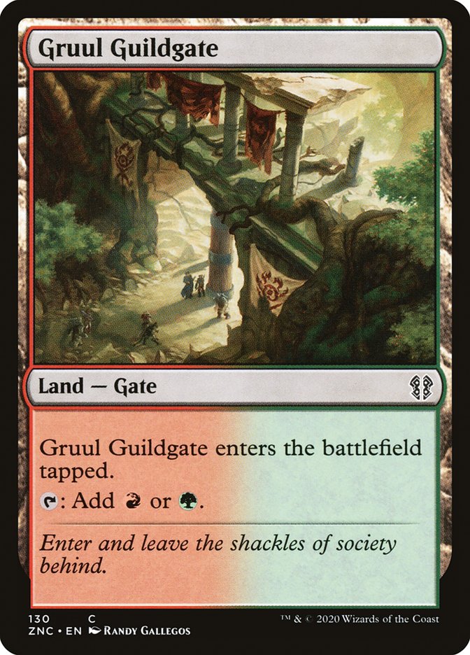 Gruul Guildgate [Zendikar Rising Commander] | Anubis Games and Hobby