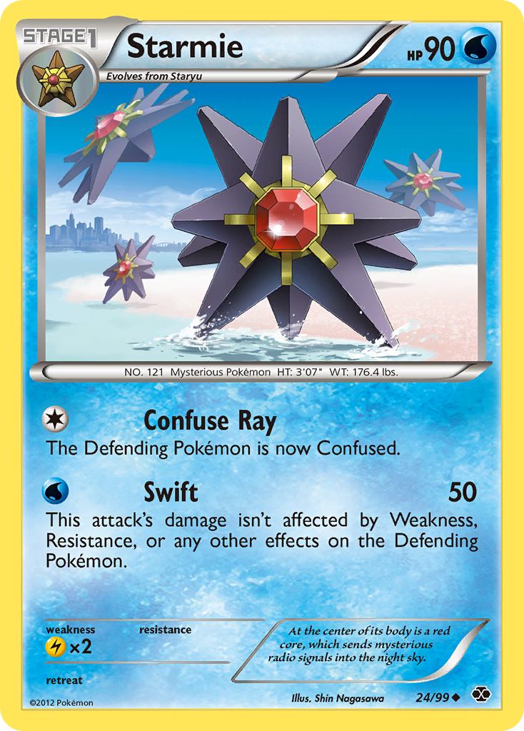 Starmie (24/99) [Black & White: Next Destinies] | Anubis Games and Hobby