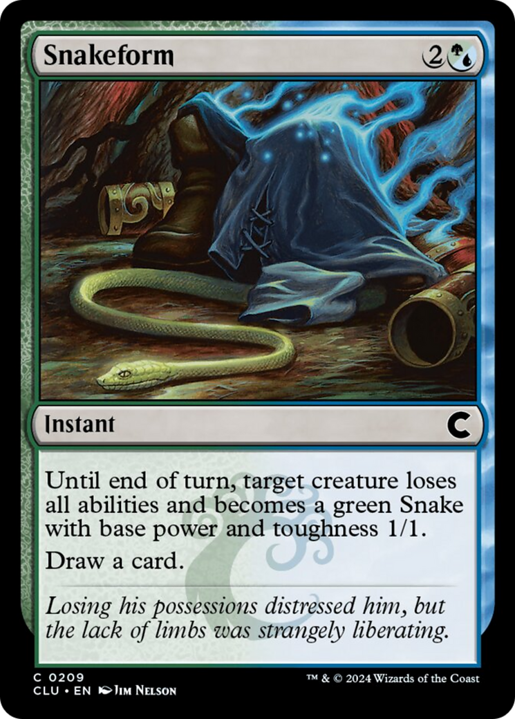 Snakeform [Ravnica: Clue Edition] | Anubis Games and Hobby