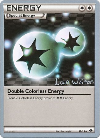 Double Colorless Energy (92/99) (American Gothic - Ian Whiton) [World Championships 2013] | Anubis Games and Hobby