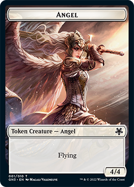 Zombie // Angel Double-Sided Token [Game Night: Free-for-All Tokens] | Anubis Games and Hobby