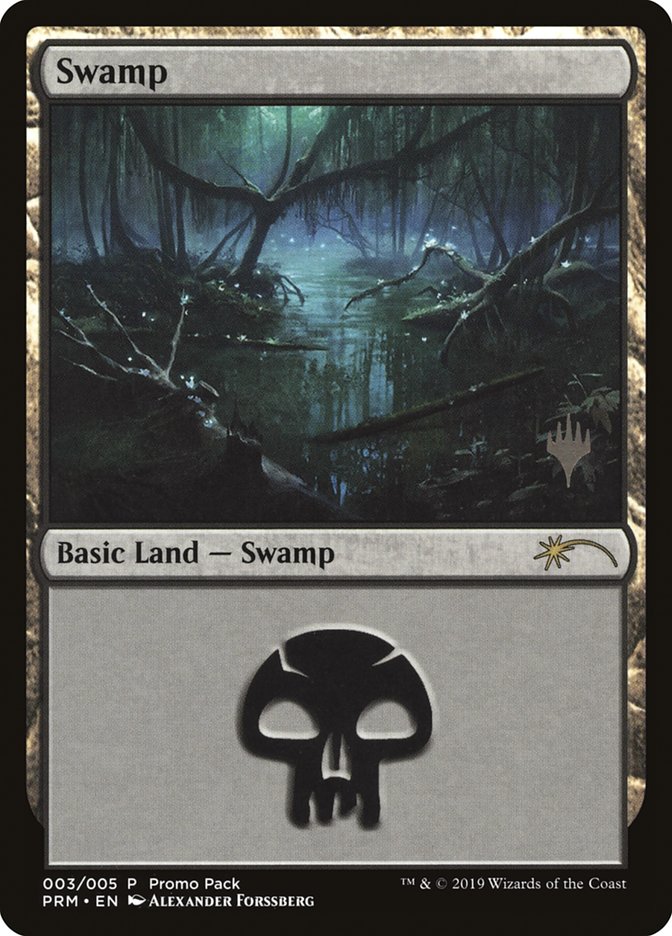 Swamp (3) [Core Set 2020 Promo Pack] | Anubis Games and Hobby