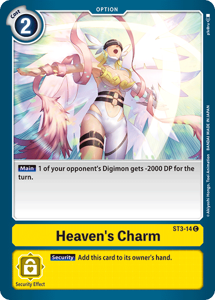 Heaven's Charm [ST3-14] [Starter Deck: Heaven's Yellow] | Anubis Games and Hobby