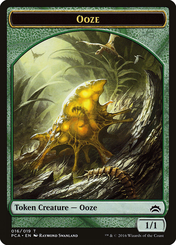 Ooze Token (016/019) [Planechase Anthology Tokens] | Anubis Games and Hobby