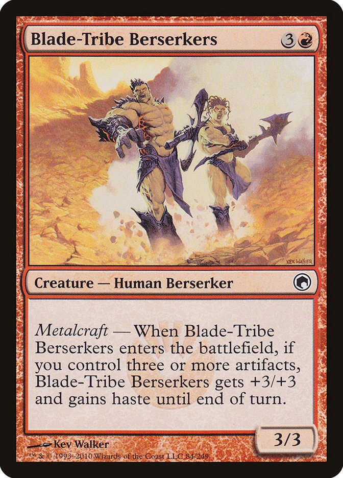 Blade-Tribe Berserkers [Scars of Mirrodin] | Anubis Games and Hobby