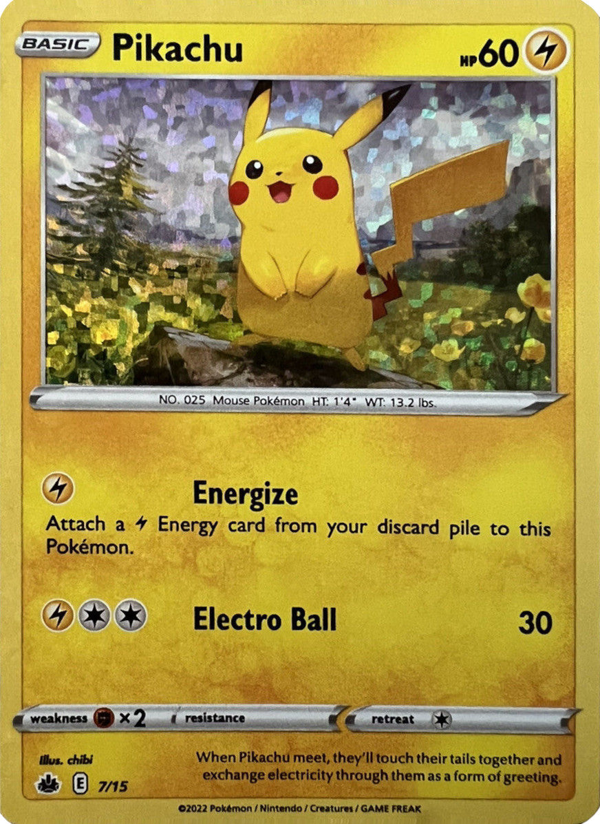 Pikachu (7/15) [McDonald's Promos: Match Battle] | Anubis Games and Hobby