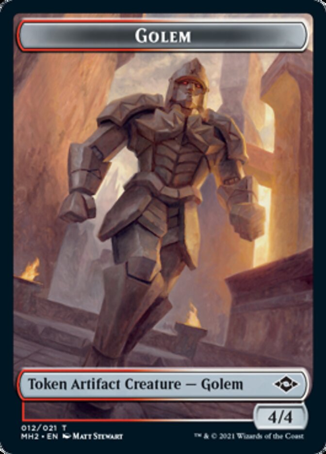 Clue (15) // Golem Double-Sided Token [Modern Horizons 2 Tokens] | Anubis Games and Hobby