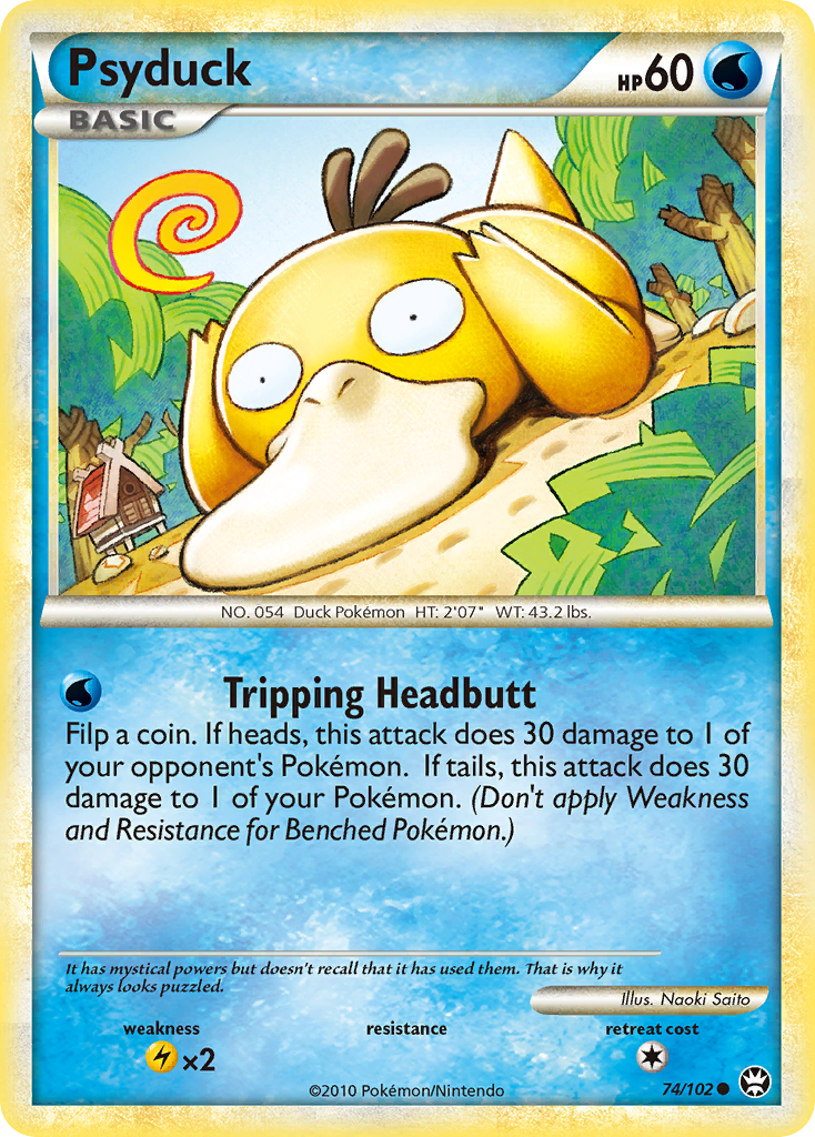 Psyduck (74/102) [HeartGold & SoulSilver: Triumphant] | Anubis Games and Hobby