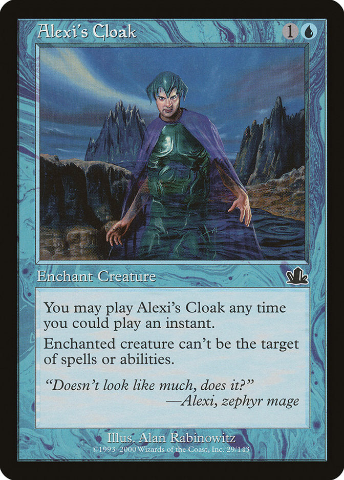 Alexi's Cloak [Prophecy] | Anubis Games and Hobby