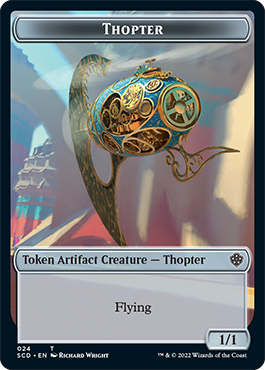 Elephant // Thopter Double-Sided Token [Starter Commander Decks] | Anubis Games and Hobby