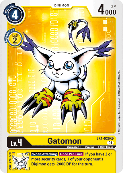 Gatomon [EX1-026] [Classic Collection] | Anubis Games and Hobby