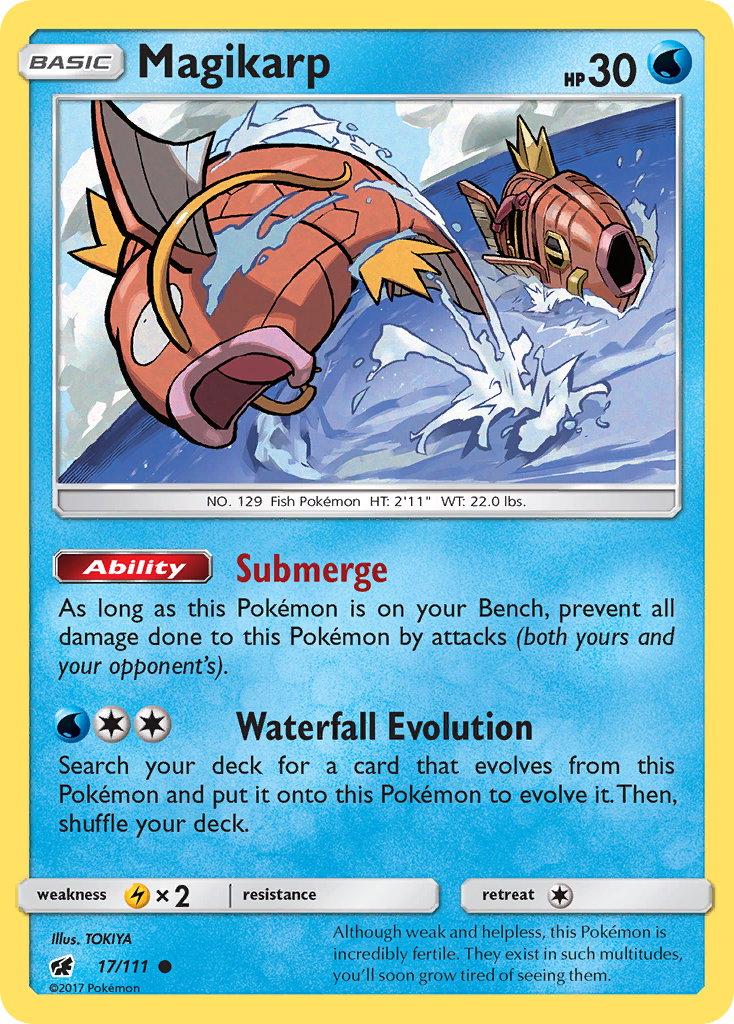 Magikarp (17/111) [Sun & Moon: Crimson Invasion] | Anubis Games and Hobby