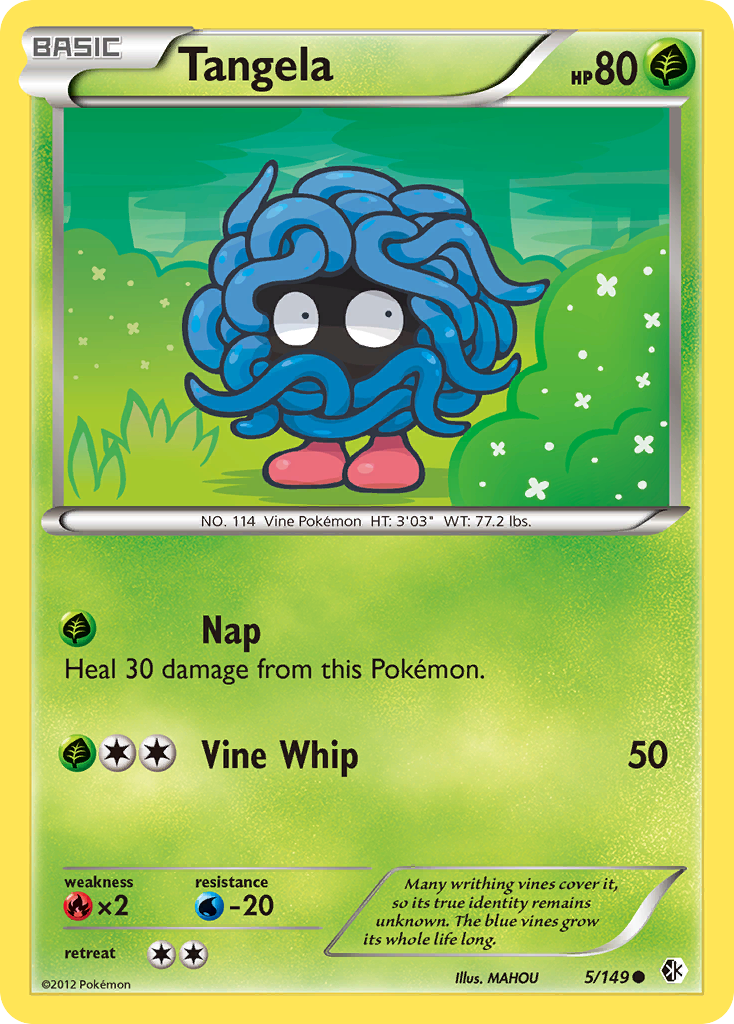 Tangela (5/149) [Black & White: Boundaries Crossed] | Anubis Games and Hobby