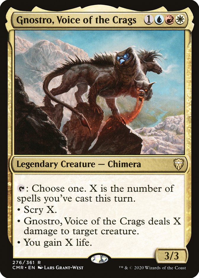 Gnostro, Voice of the Crags [Commander Legends] | Anubis Games and Hobby