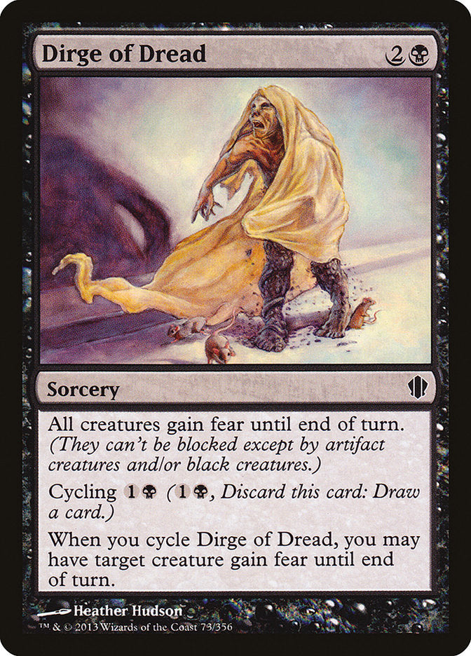 Dirge of Dread [Commander 2013] | Anubis Games and Hobby