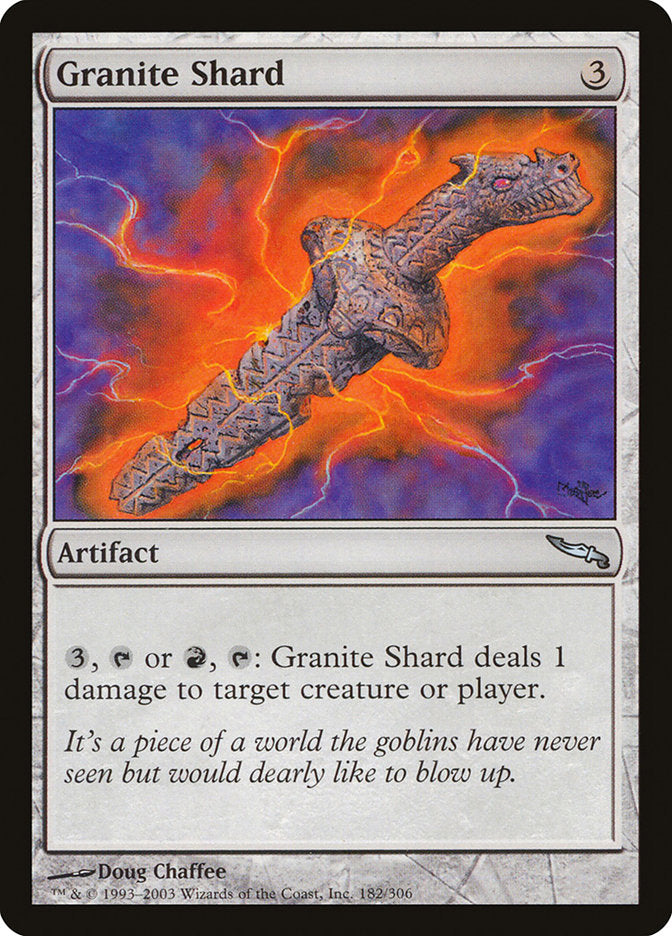 Granite Shard [Mirrodin] | Anubis Games and Hobby