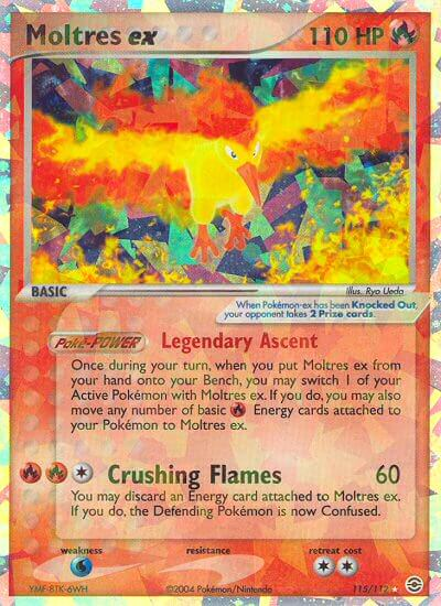 Moltres ex (115/112) [EX: FireRed & LeafGreen] | Anubis Games and Hobby