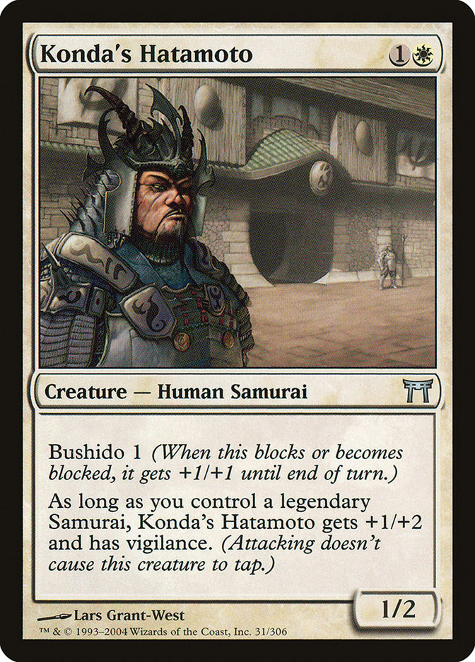 Konda's Hatamoto [Champions of Kamigawa] | Anubis Games and Hobby