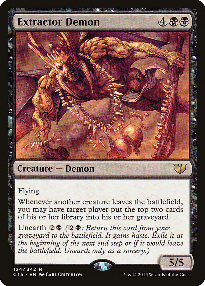 Extractor Demon [Commander 2015] | Anubis Games and Hobby