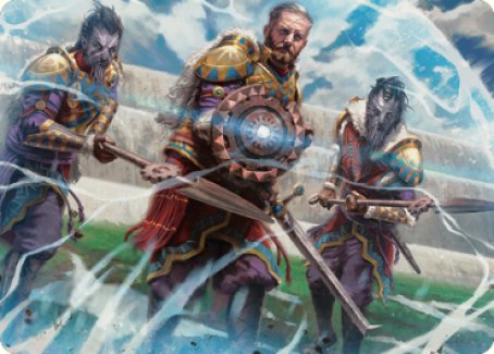 Argivian Phalanx Art Card [Dominaria United Art Series] | Anubis Games and Hobby