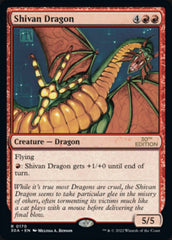 Shivan Dragon [30th Anniversary Edition] | Anubis Games and Hobby