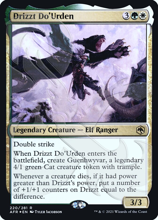 Drizzt Do'Urden (Ampersand Promo) [Dungeons & Dragons: Adventures in the Forgotten Realms Promos] | Anubis Games and Hobby